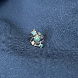 Lia Sophia “Comet” Stack Ring - Size 7